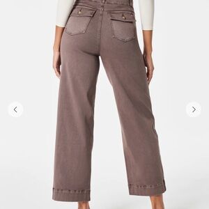 Wide Leg Women's Pants in Brown